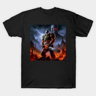 Doom Guy the Lumber Jack T-Shirt